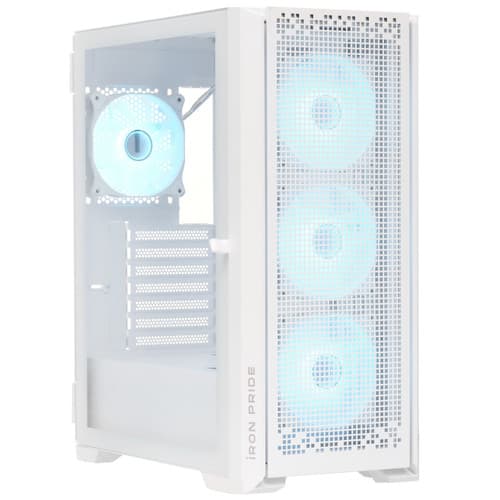 Корпус Iron Pride WARRIOR Z8 [Z8White+4xARGB] белый thumb 1