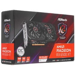 Asrock Видеокарта ASRock AMD Radeon RX 6500 XT Phantom Gaming D OC [RX6500XT PGD 4GO], фото 9