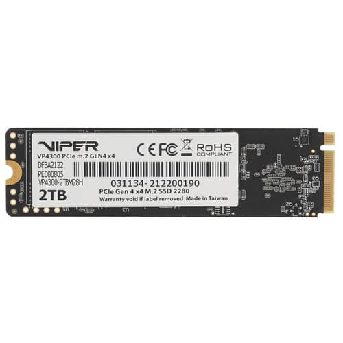 2000 ГБ M.2 NVMe накопитель Patriot Viper VP4300 [VP4300-2TBM28H] thumb 1
