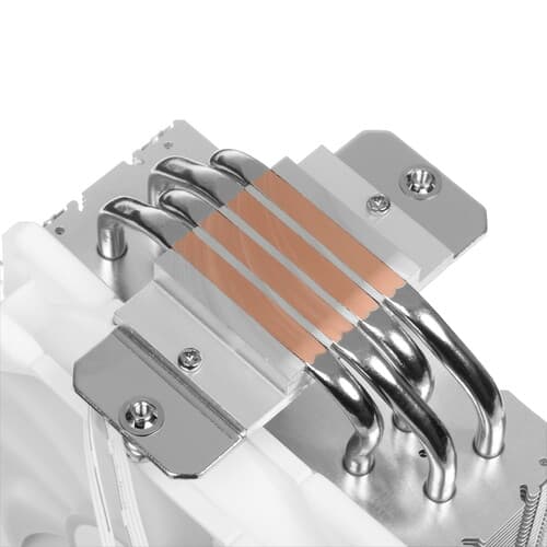 ID-Cooling Кулер для процессора ID-COOLING SE-224-XTS ARGB WHITE  белый, фото 7