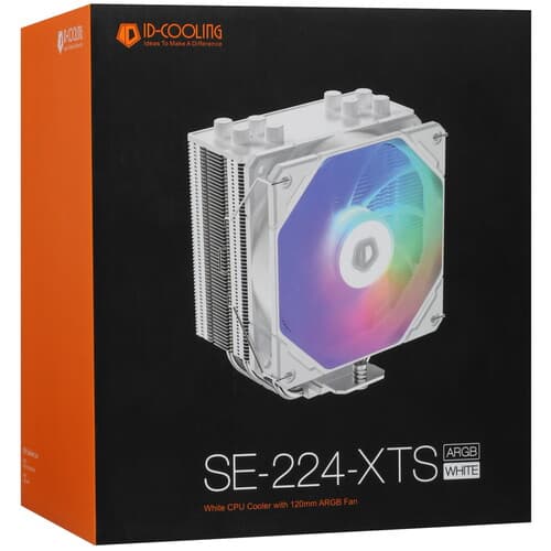 ID-Cooling Кулер для процессора ID-COOLING SE-224-XTS ARGB WHITE  белый, фото 11