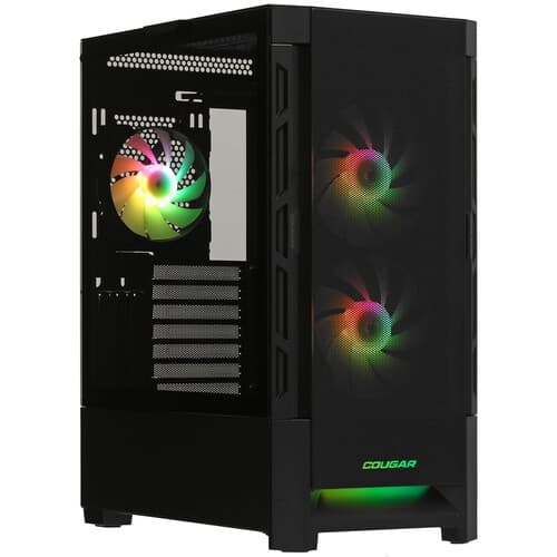 Корпус Cougar Duoface RGB [385ZD10.0011] черный thumb 1