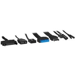 Корпус GIGABYTE C500 PANORAMIC STEALTH [28300-C500B-1CKR] черный thumb 14