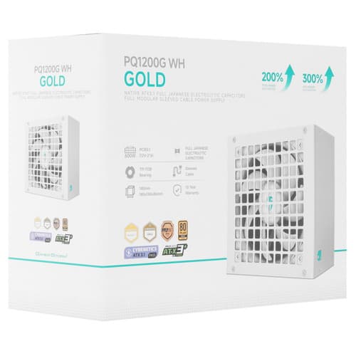 Блок питания DEEPCOOL GamerStorm PQ1200G WH [R-PQC00G-FD0W-WGEU-V1] белый thumb 8