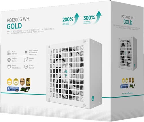 Блок питания DEEPCOOL GamerStorm PQ1200G WH [R-PQC00G-FD0W-WGEU-V1] белый thumb 15