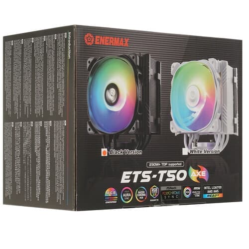 Enermax Кулер для процессора Enermax ETS-T50 AXE ARGB [ETS-T50A-BK-ARGB] черный, фото 13