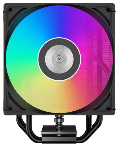 PCCooler Кулер для процессора PCCooler RT400 Digital ARGB [RT400-BKAWYL-GL] черный, фото 13