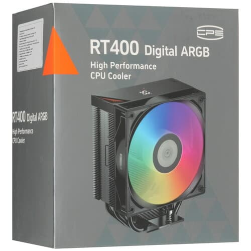 PCCooler Кулер для процессора PCCooler RT400 Digital ARGB [RT400-BKAWYL-GL] черный, фото 12