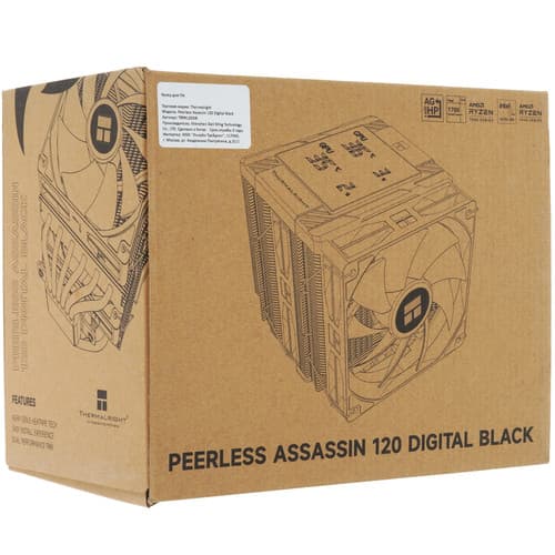 Thermalright Кулер для процессора Thermalright Peerless Assassin 120 Digital  черный, фото 12