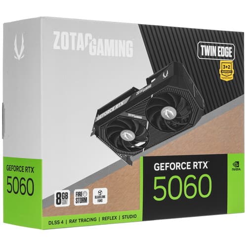 Zotac Видеокарта Zotac GeForce RTX 5060 GAMING Twin Edge [ZT-B50600E-10M], фото 10