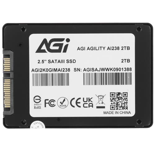 AGI 2000 ГБ 2.5" SATA накопитель AGI AI238 [AGI2K0GIMAI238], фото 2