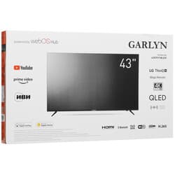 Garlyn 43" (109 см) Телевизор Garlyn 43GTV1QLED черный, фото 12