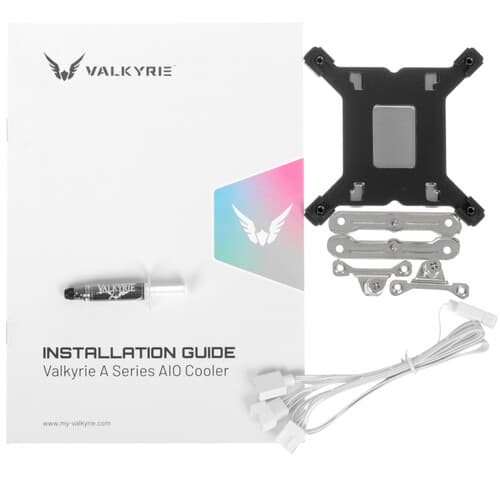Система охлаждения Valkyrie A240W  белая thumb 8