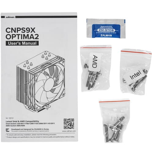ZALMAN Кулер для процессора ZALMAN CNPS9X OPTIMA2  черный, фото 11