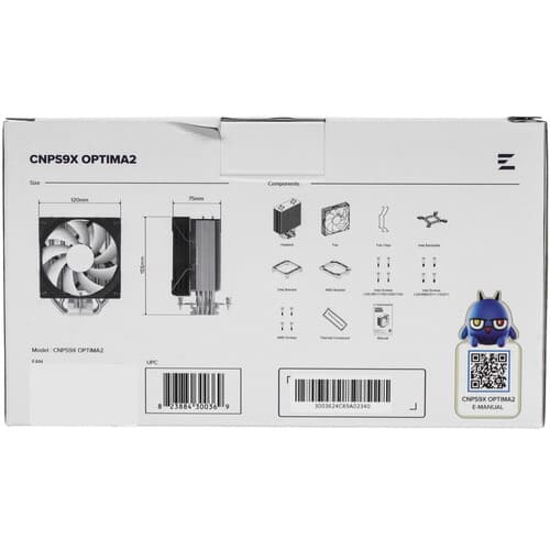 ZALMAN Кулер для процессора ZALMAN CNPS9X OPTIMA2  черный, фото 13