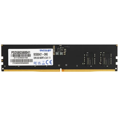 Patriot Memory Оперативная память Patriot Signature [PSD58G560041] 8 ГБ