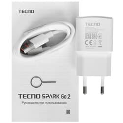 Tecno 6.67" Смартфон Tecno SPARK GO 2 128 ГБ зеленый, фото 10
