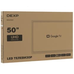 DEXP 50" (127 см) Телевизор DEXP 50UCG1 серый, фото 12
