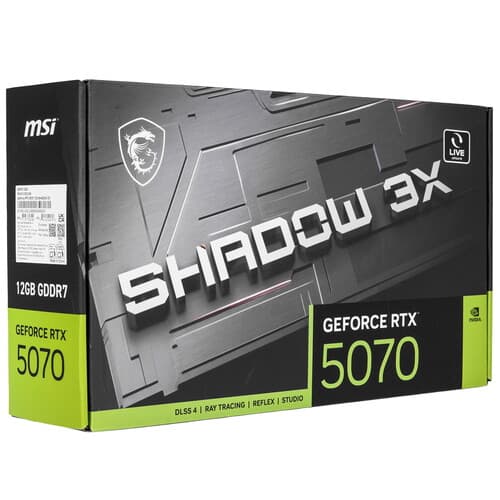 MSI Видеокарта MSI GeForce RTX 5070 SHADOW 3X [RTX 5070 12G SHADOW 3X], фото 11