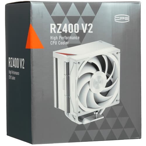 PCCooler Кулер для процессора PCCooler RZ400 V2 WH [RZ400V2-WHNWNX-GL] белый, фото 11