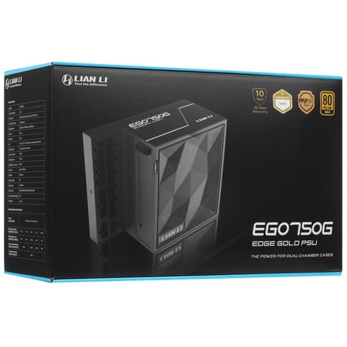 Блок питания LIAN LI EDGE GOLD 750W [G9P.EG0850G.B000.RU] черный thumb 9