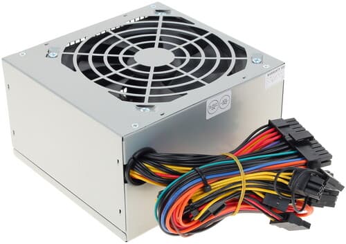 Блок питания POWERMAN 600W [PM-600ATX-F] серый thumb 1