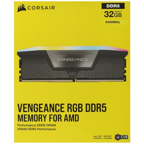 Corsair Оперативная память Corsair Vengeance RGB [CMH32GX5M2B6400Z36] 32 ГБ, фото 6