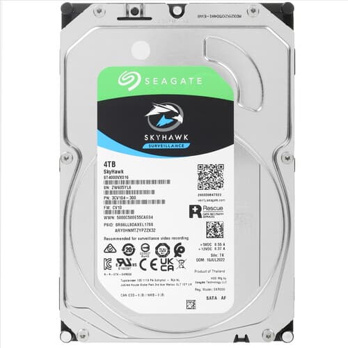 Seagate 4 ТБ Жесткий диск Seagate SkyHawk [ST4000VX016]