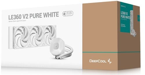 Система охлаждения DEEPCOOL LE360 V2 PURE WHITE  белая thumb 6
