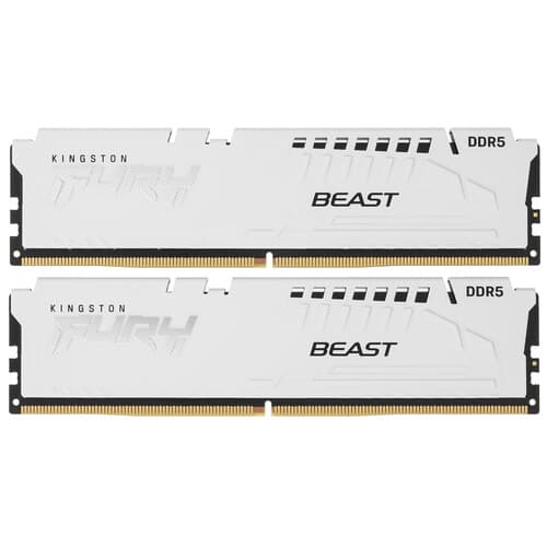 Kingston FURY Оперативная память Kingston FURY Beast White [KF556C40BWK4-128] 128 ГБ