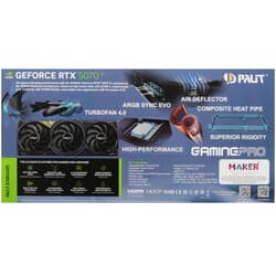 Palit Видеокарта Palit GeForce RTX 5070 Ti GamingPro OC V1 [NE7507TS19T2-GB2031Y], фото 12