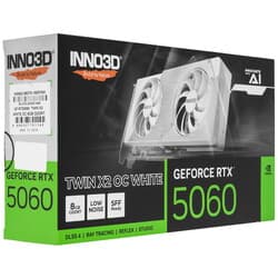 Inno3D Видеокарта Inno3D GeForce RTX 5060 TWIN X2 OC WHITE [N50602-08D7X-195070W], фото 10