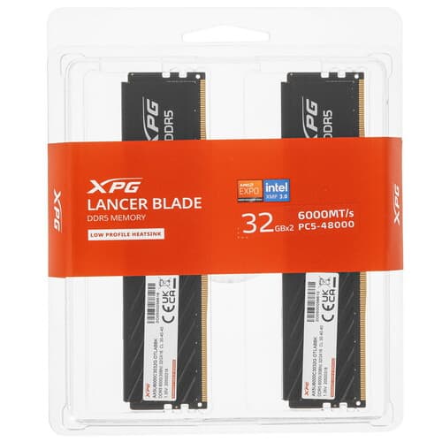 XPG (ADATA) Оперативная память ADATA XPG Lancer Blade [AX5U6000C3032G-DTLABBK] 64 ГБ, фото 3