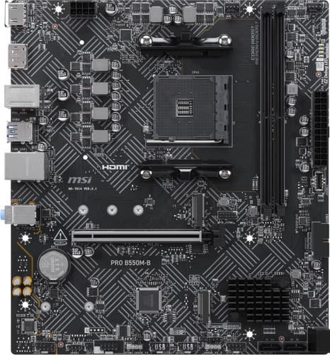 Материнская плата MSI PRO B550M-B thumb 9