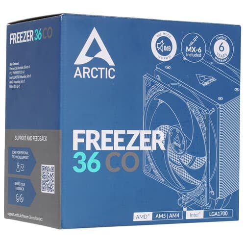 Arctic Кулер для процессора ARCTIC Freezer 36 CO [ACFRE00122A] черный, фото 11