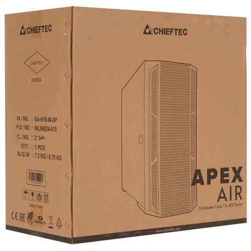 Корпус Chieftec APEX AIR [GA-01B-M-OP] черный thumb 13