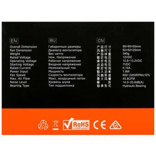 ID-Cooling Кулер для процессора ID-COOLING DK-19 PWM  черный, фото 6