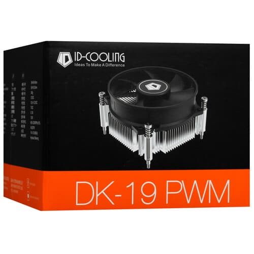 ID-Cooling Кулер для процессора ID-COOLING DK-19 PWM  черный, фото 7