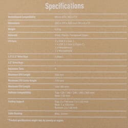 Корпус ASUS ​Prime AP201 TG [90DC00H3-B09010] белый thumb 14