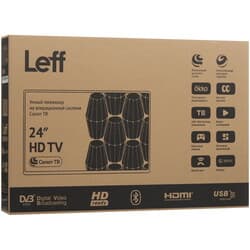 Leff 23.6" (60 см) Телевизор Leff 24H690T черный, фото 13