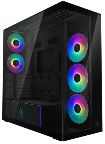 Корпус Arctic Xtender Mirror Black [ACPCC00018A] черный thumb 1