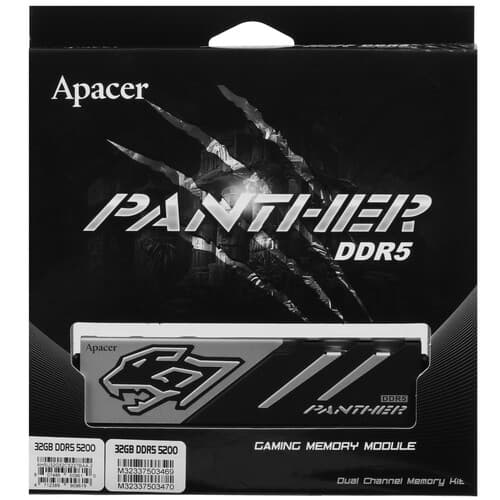 Apacer Оперативная память Apacer Panther [AH5U32G52C5227BAA-2] 32 ГБ, фото 4