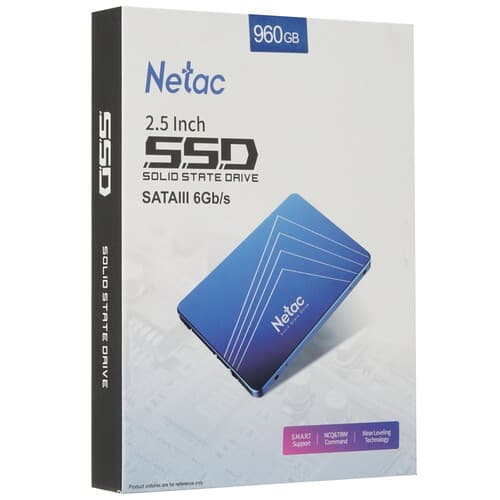 Netac 960 ГБ 2.5" SATA накопитель Netac N535S [NT01N535S-960G-S3X], фото 6