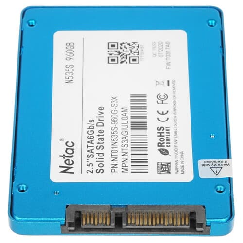Netac 960 ГБ 2.5" SATA накопитель Netac N535S [NT01N535S-960G-S3X], фото 3