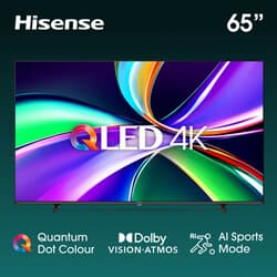 Hisense 65" (164 см) Телевизор Hisense 65E7Q черный, фото 11