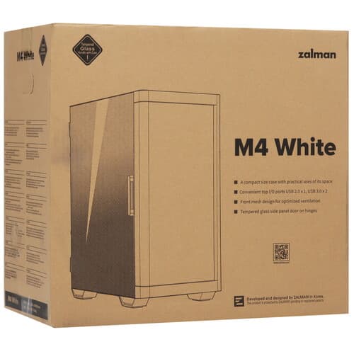 Корпус ZALMAN M4 [M4 White] белый thumb 16