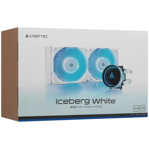 Система охлаждения Chieftec Iceberg 240  белая thumb 10