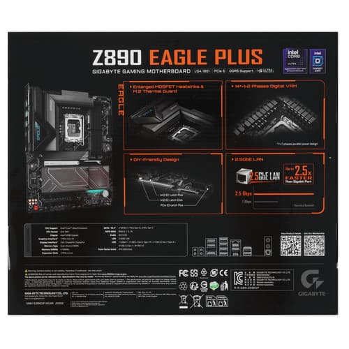 Материнская плата GIGABYTE Z890 EAGLE PLUS thumb 7