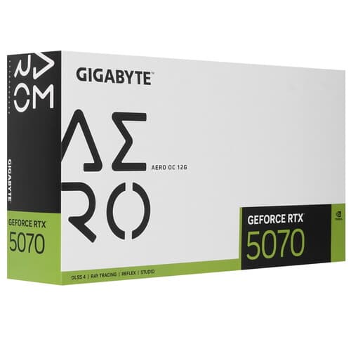GIGABYTE Видеокарта GIGABYTE GeForce RTX 5070 AERO OC [GV-N5070AERO OC-12GD], фото 12