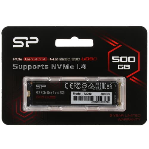 500 ГБ M.2 NVMe накопитель Silicon Power UD90 [SP500GBP44UD9005] thumb 1